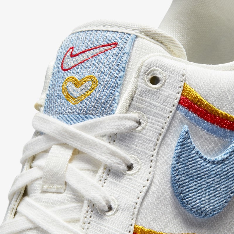 Primary color cheap air force ones